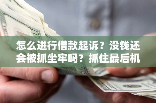 北京怎么进行借款起诉？没钱还会被抓坐牢吗？抓住最后机会！