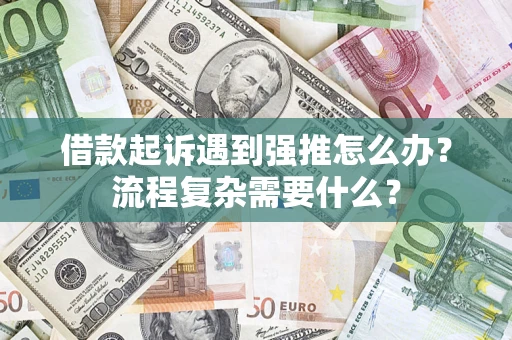 北京借款起诉遇到强推怎么办？流程复杂需要什么？