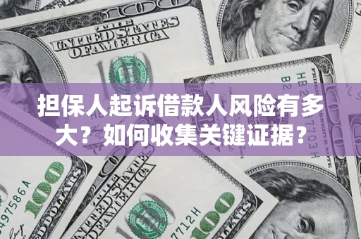 北京担保人起诉借款人风险有多大？如何收集关键证据？